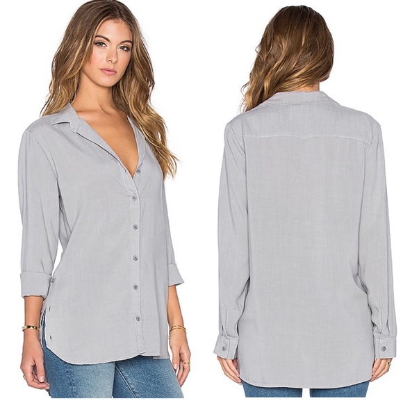 Bella Dahl Button Side Tunic - Picture 2 of 7